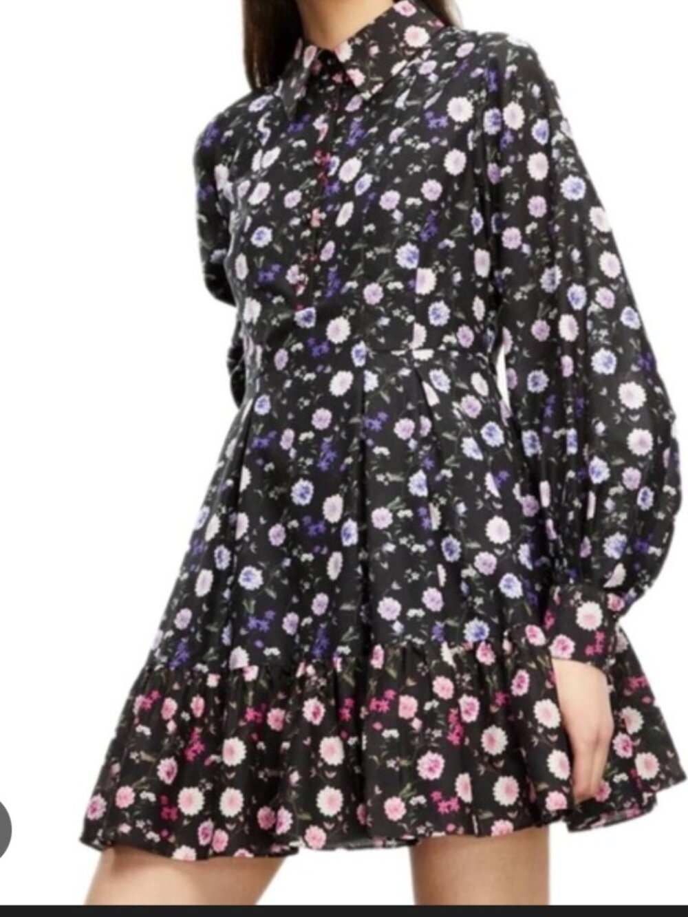 The Kooples Silk Shirtdress